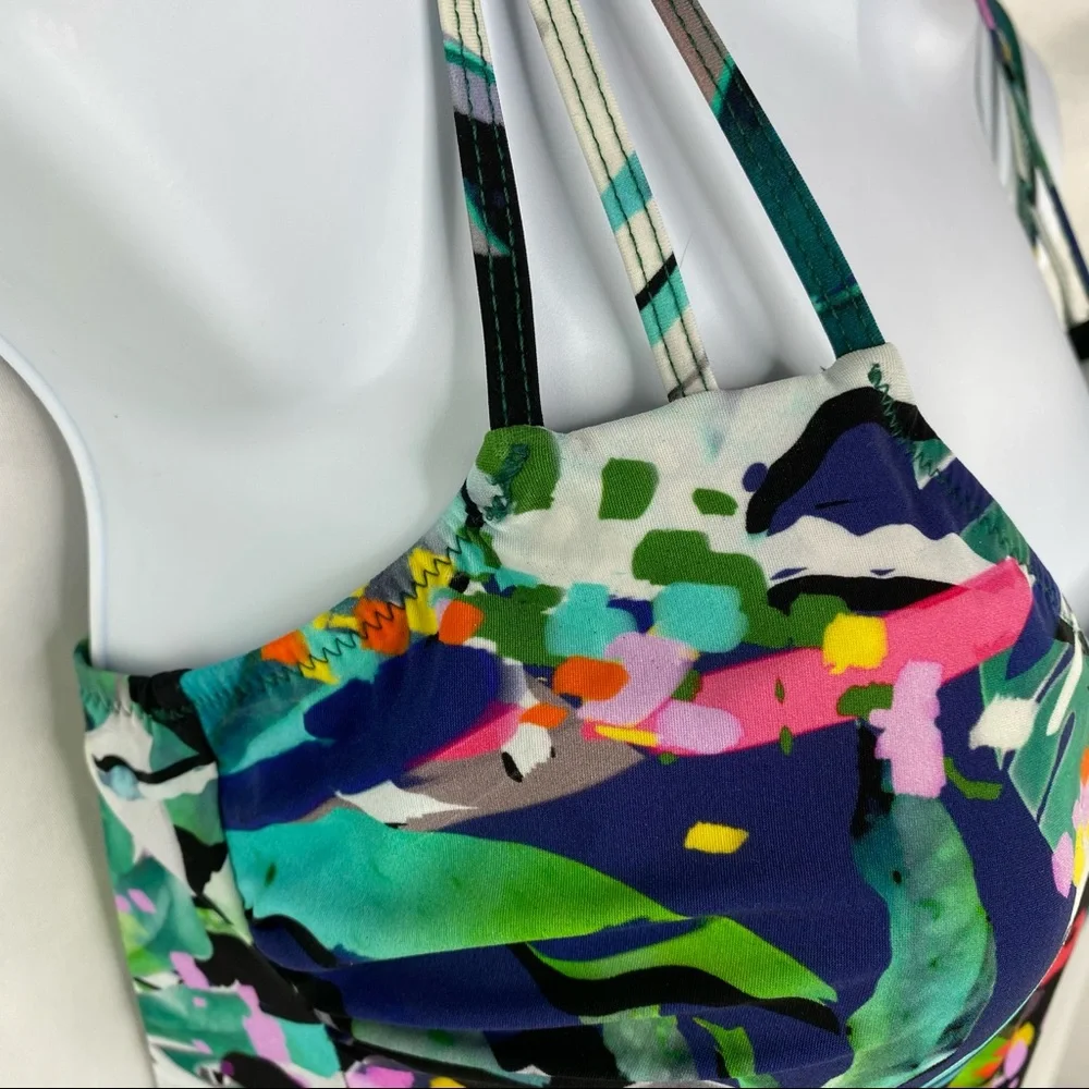 Profile by Gottex Tropical V neck Tankini V Back 6